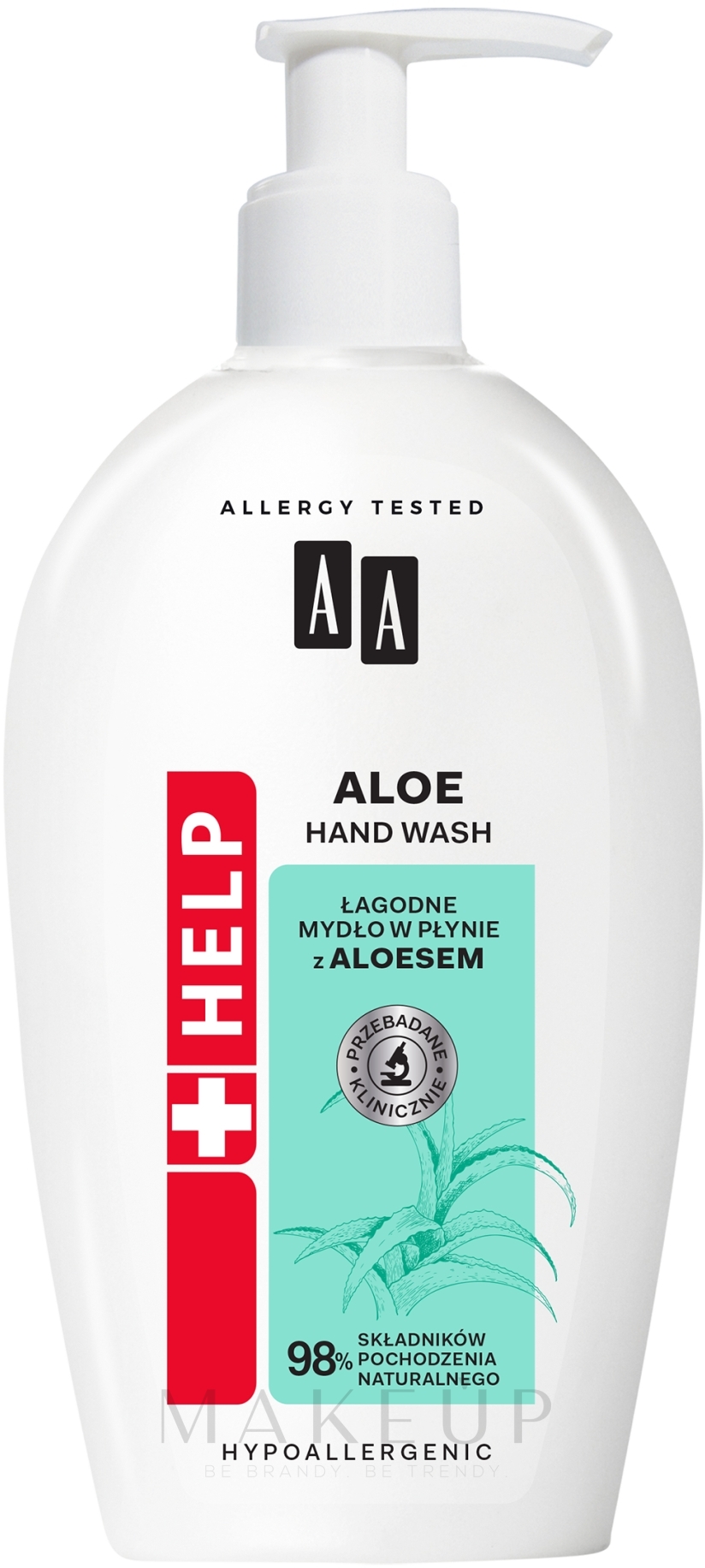 Flüssigseife mit Aloe - AA Help Mild Liquid Soap Aloe — Bild 300 ml