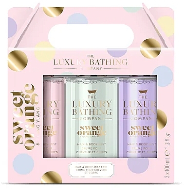 Set - Grace Cole The Luxuty Bathing Sweet Orange & Ylang Ylang (b/spray/3x100ml) — Bild N1