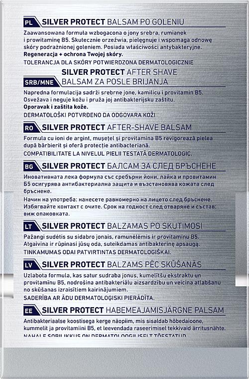 After Shave Balsam "Silver Protect" - NIVEA MEN Silver Protect After Shave Balm  — Foto N5