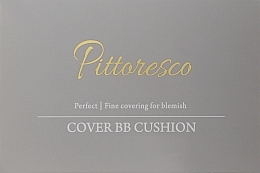 Cushion-Puder für das Gesicht mit halbmattem Finish - Pittoresco Cover BB Cushion — Bild N2