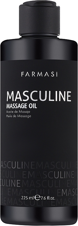 Massageöl für Männer - Farmasi Masculine Massage Oil  — Bild N1