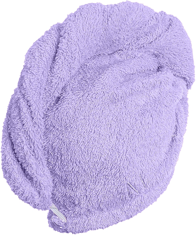 Turban-Handtuch für das Haar lila - MAKEUP — Bild N2