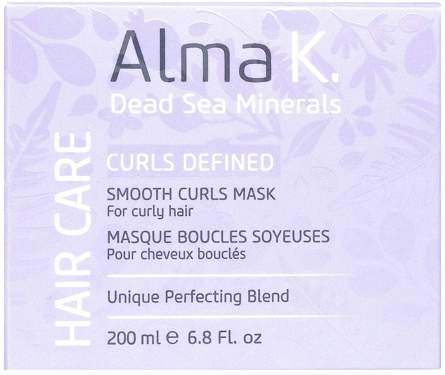 Glättende Maske für krauses Haar - Alma K. Curls Defined Smooth Curls Mask — Bild N3