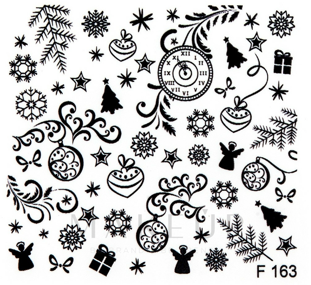 Dekorative Nagelsticker Weihnachten 2020 - Peggy Sage Christmas 2020  — Bild 141241