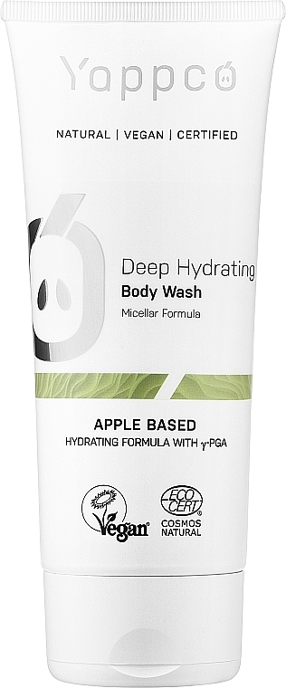 Intensiv feuchtigkeitsspendendes Duschgel mit γ-Polyglutaminsäure - Yappco Deep Hydration Micellar Body Wash — Bild N1