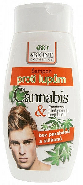 Anti-Schuppen Shampoo - Bione Cosmetics Cannabis Anti-dandruff Shampoo For Men — Foto N1