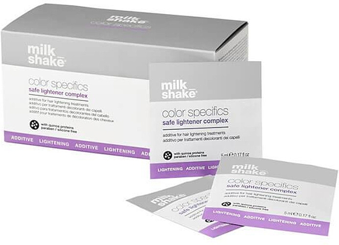 Konzentriertes Additiv für Haaraufhellungstechniken - Milk Shake Color Specifics Safe Lightener Complex — Bild N1