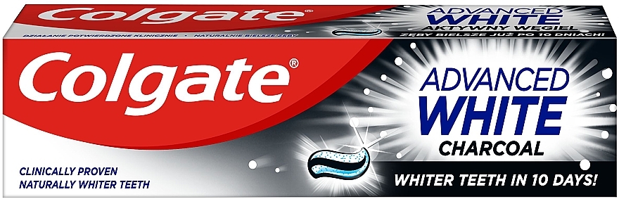 Aufhellende Zahnpasta mit Aktivkohle - Colgate Advanced White Charcoal
