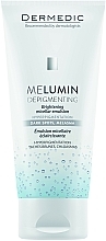 Aufhellende Mizellen-Reinigungsemulsion - Dermedic MeLumin Depigmenting Micellar Emulsion — Foto N1
