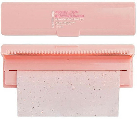 Mattierende Papiertücher für das Gesicht - Revolution Skincare Mattifying Blotting Papers — Bild N1