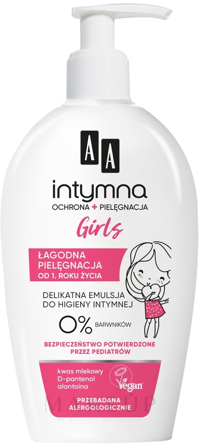 Sanfte Emulsion für die Intimhygiene für Mädchen - AA Baby Girl Emulsion — Bild 300 ml