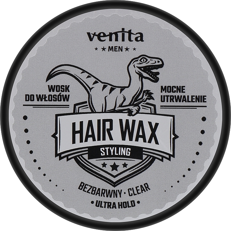 Farbloses Haarwachs - Venita Men Hair Wax Clear — Bild N1