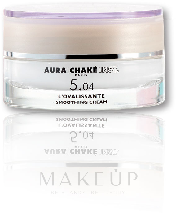 Glättende Gesichtscreme mit Aprikosenkernöl für reife Haut - Aura Chake L'Ovalissante Smoothing Cream — Bild 50 ml