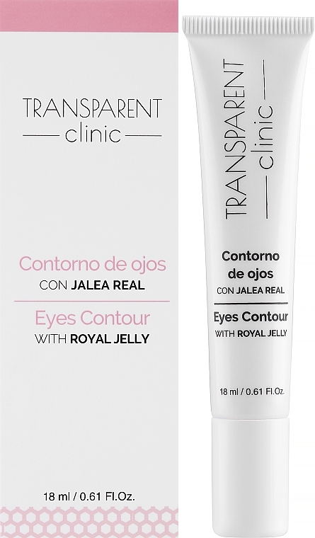Augenkonturencreme mit Gelée royale - Transparent Clinic Eye Contour Cream — Bild N2