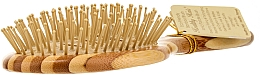 Bambus-Haarbürste oval - Olivia Garden Healthy Hair Oval Vent Epoxy Eco-Friendly Bamboo Brush — Bild N2