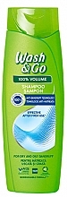 Shampoo gegen Schuppen - Wash&Go 100% Volume — Bild N1