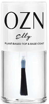 Über- und Unterlack für die Nägel - OZN Elly Plant-Based Top & Base Coat — Bild N1