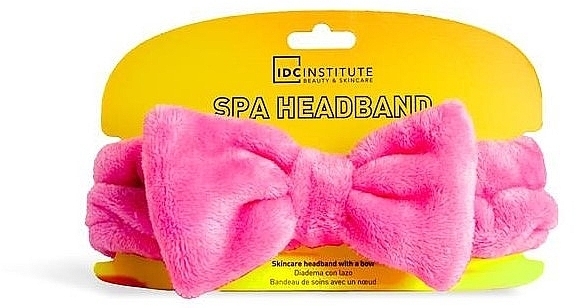 Haarband rosa - IDC Institute Neon Spa Headband — Bild N1