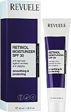 Feuchtigkeitsspendende Gesichtscreme mit Retinol - Revuele Retinol Moisturizer SPF 30 — Bild N2