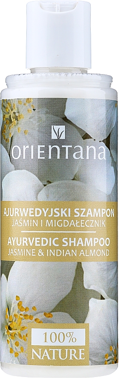 Shampoo für dünnes Haar - Orientana Ayurvedic Shampoo Jasmine & Almond — Bild N1