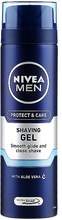 Gesicht- und Körperpflegset - Nivea Men Protect & Care 2021 (After Shave Balsam 100ml + Rasiergel 200ml + Deo Roll-on Antitranspirant 50ml + Lippenbalsam 4,8g + Kosmetiktasche) — Bild N4