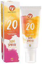 Düfte, Parfümerie und Kosmetik Sonnenschutzspray für Körper und Gesicht SPF 20 - Ey! Organic Cosmetics Sunspray SPF 20