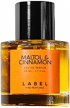 Label Maltol & Cinnamon - Eau de Parfum — Bild N1