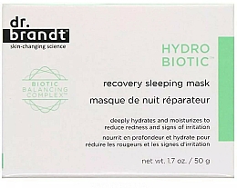 Revitalisierende Nachtmaske mit biotischem Komplex - Dr. Brandt Hydro Biotic Recovery Sleeping Mask — Bild N2