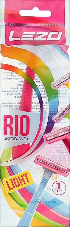 Einwegrasierer Rio, 1 Stk - Lezo Rio — Bild N1