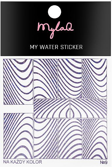 Nagelaufkleber 9 - MylaQ My Water Sticker — Bild N1