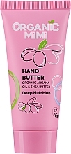 Düfte, Parfümerie und Kosmetik Tief feuchtigkeitsspendendes Handöl mit Argan und Shea - Organic Mimi Hand Butter Deep Nutrition Argana & Shea