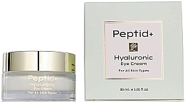 Düfte, Parfümerie und Kosmetik Creme für die Augenpartie mit Hyaluronsäure - Peptid+ Hyaluronic Acid Eye Cream