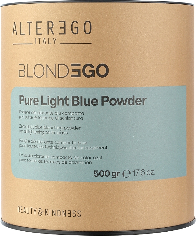 Aufhellendes Pulver - AlterEgo BlondEgo Pure Light Blue Powder — Bild N2