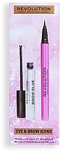 Makeup Revolution Eye & Brow Icons Gift Set - Set  — Bild N3