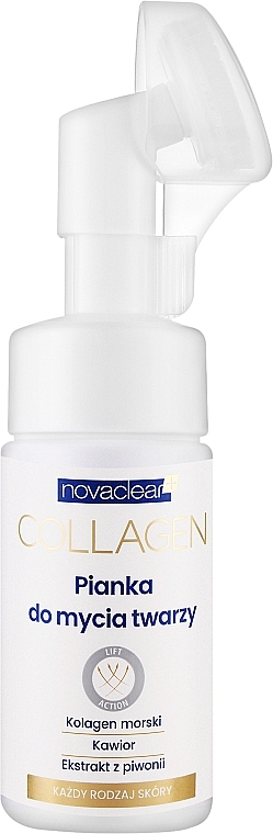Gesichtsreinigungsschaum mit Kollagen - Novaclear Collagen Facial Foam — Bild N1