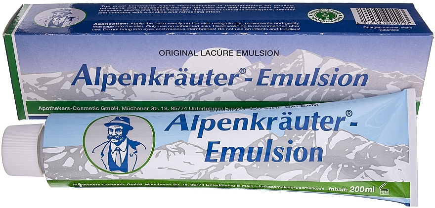 Alpenkräuter-Kühlsalbe - Alpenkrauter Lacure Original Emusion — Bild N1