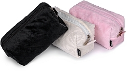 Accessoires-Set für Schönheitsbehandlungen Tender Pouch - MAKEUP Beauty Set Cosmetic Bag, Headband, Scrunchy Milk — Bild N1