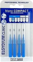 Interdentalbürste blau 4 St. - Elgydium Clinic Brushes Mono Compact Blue 0.8mm — Bild N2