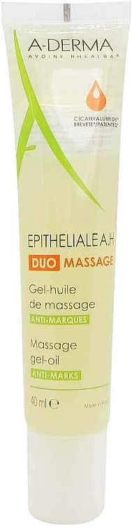 Massagegel-Öl gegen Narben und Dehnungsstreifen - A-Derma Epitheliale AH Massage — Bild N4