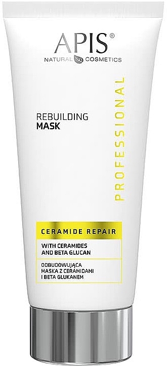 Revitalisierende Gesichtsmaske mit Ceramiden und Beta-Glucan - APIS Professional Ceramide Repair Rebuilding Mask — Bild N1