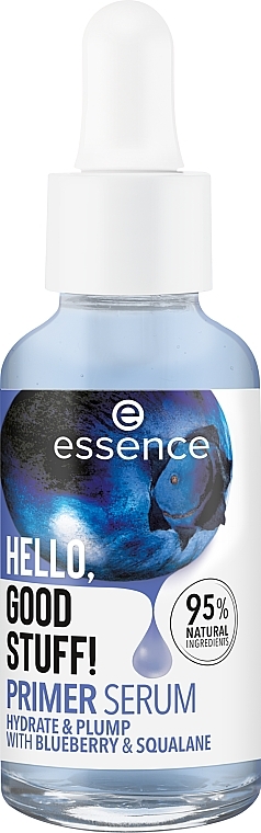 Gesichtsserum-Primer - Essence Hello, Good Stuff! Primer Serum Hydrate & Plump Blueberry & Squalane — Bild N1