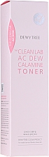 Düfte, Parfümerie und Kosmetik Beruhigendes Gesichtstonikum mit rosa Calamin für fettige und zu Akne neigende Haut - Dewytree The Clean Lab AC Dew Calamine Toner