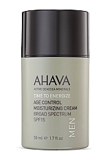 Düfte, Parfümerie und Kosmetik Feuchtigkeitsspendende Anti-Aging Gesichtscreme für Männer SPF 15 - Ahava Age Control Moisturizing Cream SPF15 