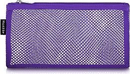 Düfte, Parfümerie und Kosmetik Reise-Kosmetiktasche violett 22x10 cm - MAKEUP