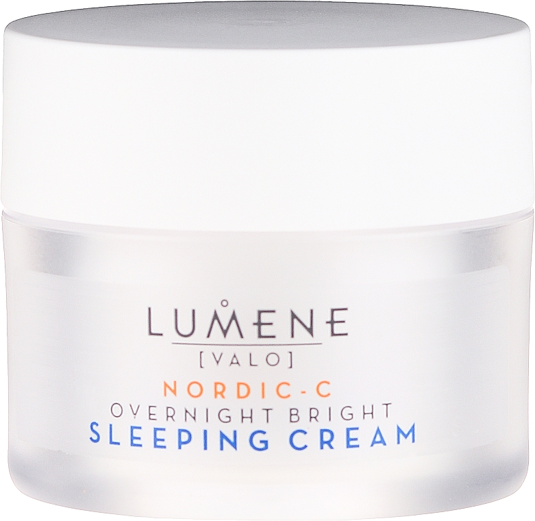 Aufhellende und feuchtigkeitsspendende Nachtcreme mit Vitamin C - Lumene Valo Overnight Bright Vitamin C Sleeping Cream — Bild N2