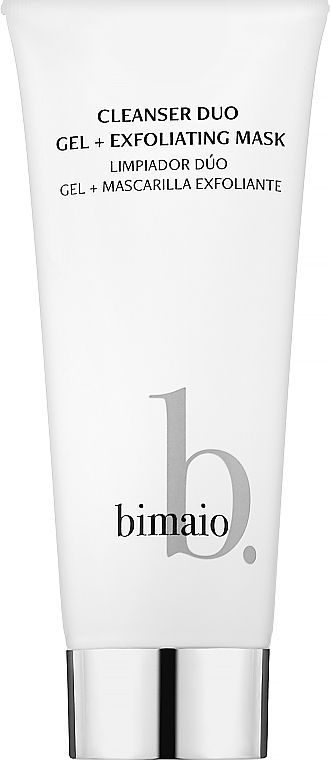 Reinigungsgel für das Gesicht - Bimaio Cleanser Duo Gel+Exfoliating Mask — Bild N1