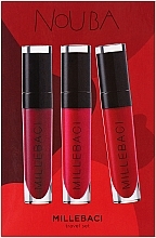 Lippenpflegeset (Lippenstift 3x6ml) - NoUBA Millebaci Travel Set №1 — Bild N2