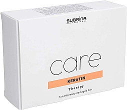 Ampullen für stark geschädigtes Haar - Subrina Care Keratin Therapy — Bild N1