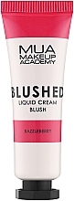 Düfte, Parfümerie und Kosmetik Flüssiges Gesichtsrouge - MUA Makeup Academy Blushed Liquid Blush