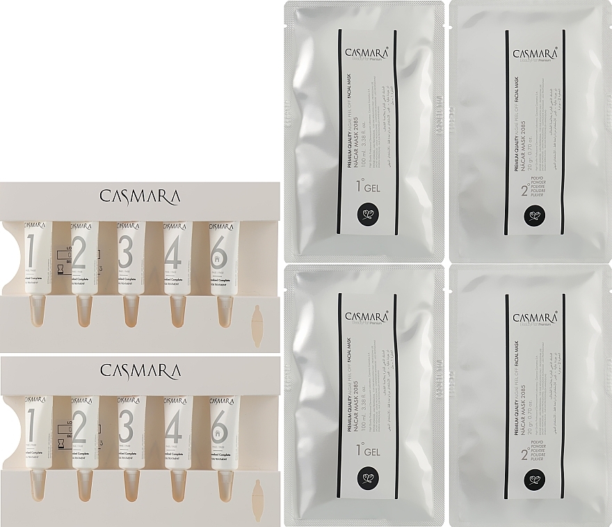 Gesichtsbehandlung in 6 Schritten Advanced Nacar - Casmara Beauty Plan Premium  — Bild N3